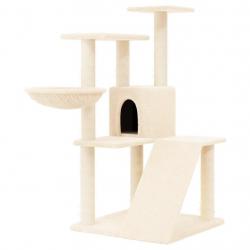 Arbre à chat meuble tour grimper jouet grattage grattoir escalade plateforme avec griffoirs en sisa