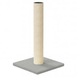 Arbre à chat meuble tour grimper jouet grattage grattoir escalade plateforme clair 22 x 22 x 45 cm