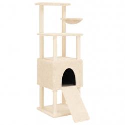 Arbre à chat meuble tour grimper jouet grattage grattoir escalade plateforme avec griffoirs en sisa