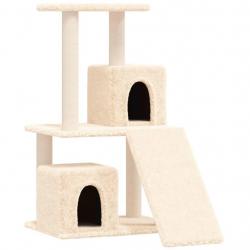 Arbre à chat meuble tour grimper jouet grattage grattoir escalade plateforme avec griffoirs en sisa