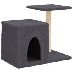 Arbre à chat meuble tour grimper jouet grattage grattoir escalade plateforme avec griffoirs en sisa