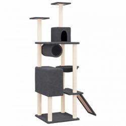 Arbre à chat meuble tour grimper jouet grattage grattoir escalade plateforme avec griffoirs en sisa