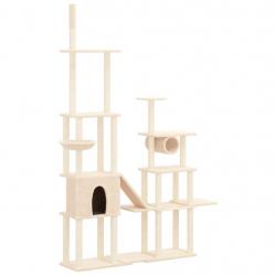 Arbre à chat meuble tour grimper jouet grattage grattoir escalade plateforme avec griffoirs en sisa