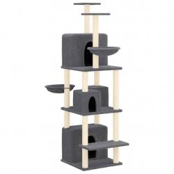 Arbre à chat meuble tour grimper jouet grattage grattoir escalade plateforme avec griffoirs en sisa