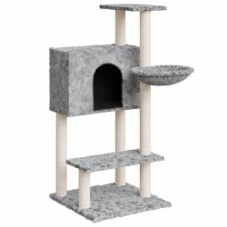 Arbre à chat meuble tour grimper jouet grattage grattoir escalade plateforme avec griffoirs en sisa