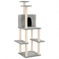 Arbre à chat meuble tour grimper jouet grattage grattoir escalade plateforme avec griffoirs en sisa