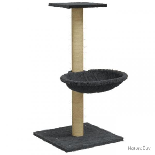 Arbre  chat meuble tour grimper jouet grattage grattoir escalade plateforme avec griffoir en sisal