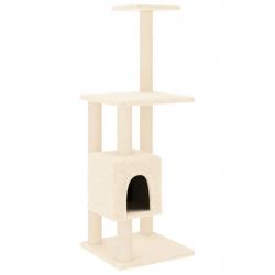 Arbre à chat meuble tour grimper jouet grattage grattoir escalade plateforme avec griffoirs en sisa
