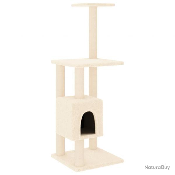 Arbre  chat meuble tour grimper jouet grattage grattoir escalade plateforme avec griffoirs en sisa