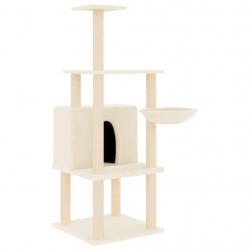 Arbre à chat meuble tour grimper jouet grattage grattoir escalade plateforme avec griffoirs en sisa