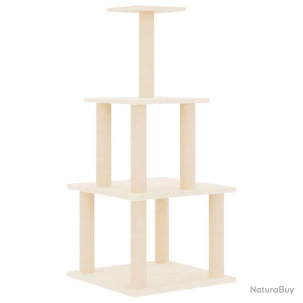 Arbre  chat meuble tour grimper jouet grattage grattoir escalade plateforme avec griffoirs en sisa