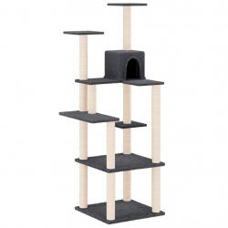 Arbre à chat meuble tour grimper jouet grattage grattoir escalade plateforme avec griffoirs en sisa