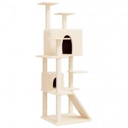 Arbre à chat meuble tour grimper jouet grattage grattoir escalade plateforme avec griffoirs en sisa