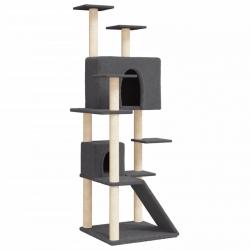 Arbre à chat meuble tour grimper jouet grattage grattoir escalade plateforme avec griffoirs en sisa