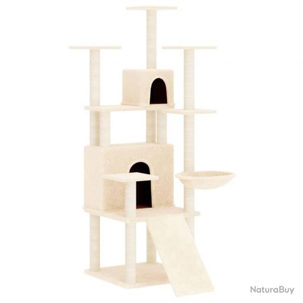 Arbre  chat meuble tour grimper jouet grattage grattoir escalade plateforme avec griffoirs en sisa