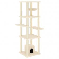 Arbre à chat meuble tour grimper jouet grattage grattoir escalade plateforme avec griffoirs en sisa