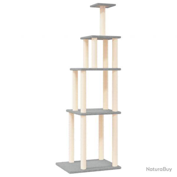 Arbre  chat meuble tour grimper jouet grattage grattoir escalade plateforme avec griffoirs en sisa