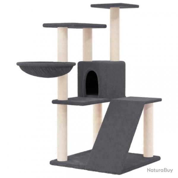 Arbre  chat meuble tour grimper jouet grattage grattoir escalade plateforme avec griffoirs en sisa