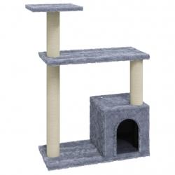 Arbre à chat meuble tour grimper jouet grattage grattoir escalade plateforme avec griffoirs en sisa