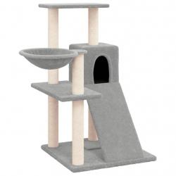 Arbre à chat meuble tour grimper jouet grattage grattoir escalade plateforme avec griffoirs en sisa