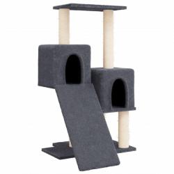 Arbre à chat meuble tour grimper jouet grattage grattoir escalade plateforme avec griffoirs en sisa