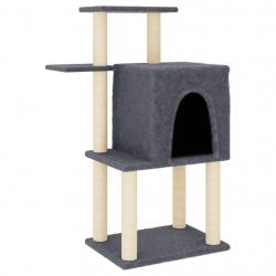 Arbre à chat meuble tour grimper jouet grattage grattoir escalade plateforme avec griffoirs en sisa