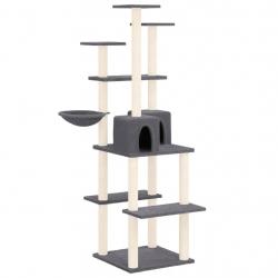 Arbre à chat meuble tour grimper jouet grattage grattoir escalade plateforme avec griffoirs en sisa