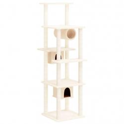 Arbre à chat meuble tour grimper jouet grattage grattoir escalade plateforme avec griffoirs en sisa