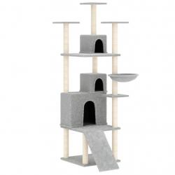 Arbre à chat meuble tour grimper jouet grattage grattoir escalade plateforme avec griffoirs en sisa