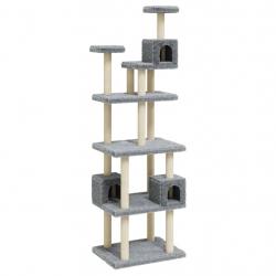 Arbre à chat meuble tour grimper jouet grattage grattoir escalade plateforme avec griffoirs en sisa