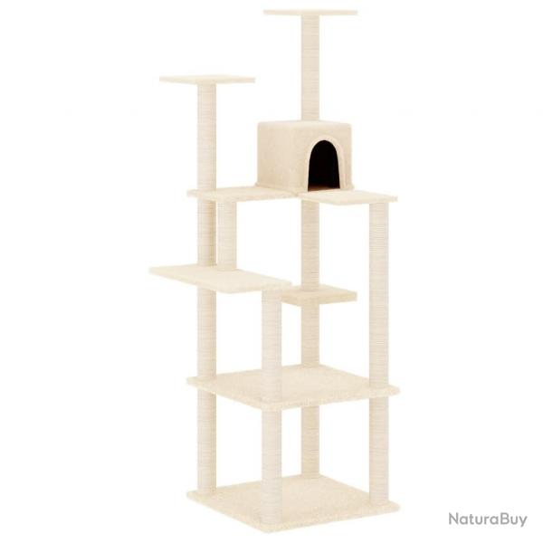 Arbre  chat meuble tour grimper jouet grattage grattoir escalade plateforme avec griffoirs en sisa