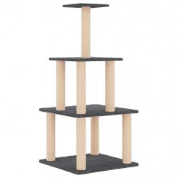 Arbre à chat meuble tour grimper jouet grattage grattoir escalade plateforme avec griffoirs en sisa