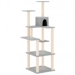 Arbre à chat meuble tour grimper jouet grattage grattoir escalade plateforme avec griffoirs en sisa