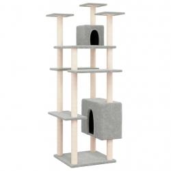 Arbre à chat meuble tour grimper jouet grattage grattoir escalade plateforme avec griffoirs en sisa