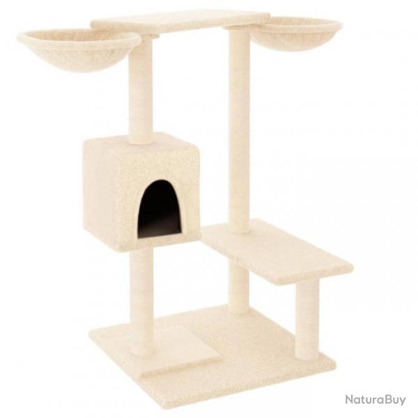 Arbre  chat meuble tour grimper jouet grattage grattoir escalade plateforme avec griffoirs 82 cm c