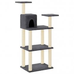 Arbre à chat meuble tour grimper jouet grattage grattoir escalade plateforme avec griffoirs en sisa
