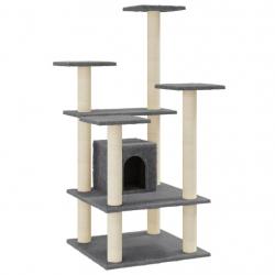 Arbre à chat meuble tour grimper jouet grattage grattoir escalade plateforme avec griffoirs en sisa