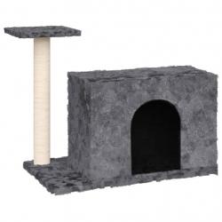 Arbre à chat meuble tour grimper jouet grattage grattoir escalade plateforme avec griffoir en sisal