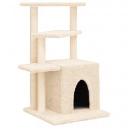 Arbre à chat meuble tour grimper jouet grattage grattoir escalade plateforme avec griffoirs en sisa