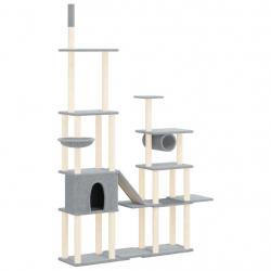 Arbre à chat meuble tour grimper jouet grattage grattoir escalade plateforme avec griffoirs en sisa