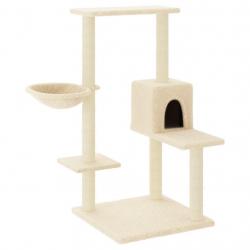 Arbre à chat meuble tour grimper jouet grattage grattoir escalade plateforme avec griffoirs en sisa