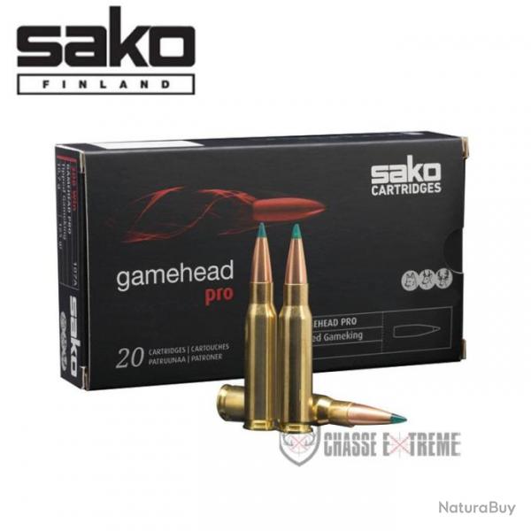 20 Munitions SAKO Gamehead Pro Sp Cal 6.5 Creedmoor 140Gr