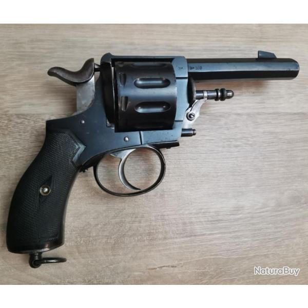 BF24! Revolver 10 coups calibre 8mm 1892 - Signature Demanteau & Cie  Lige