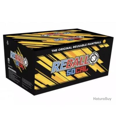 Annonce billes paintball : @Reball Originales Calibre 50 reutilisables- carton de 1000
