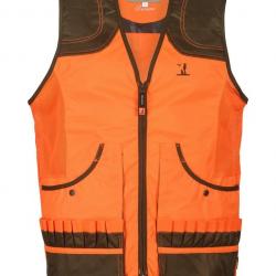Gilet de chasse Percussion Savane Haute visibilité