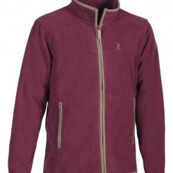 Blouson polaire Percussion Scotland - Bordeaux - 2XL