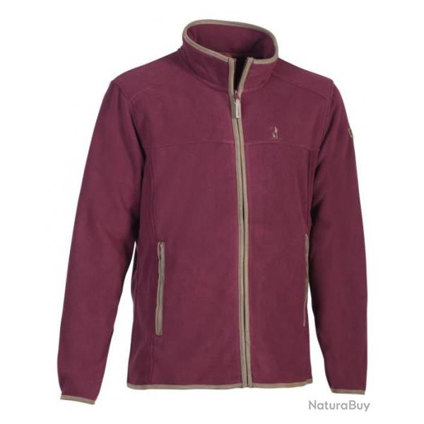 Blouson polaire Percussion Scotland - Bordeaux - 2XL