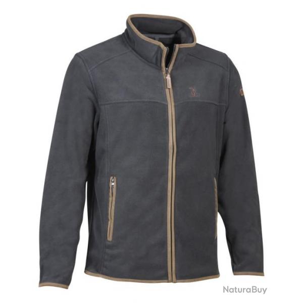 Blouson polaire Percussion Scotland - Gris - L