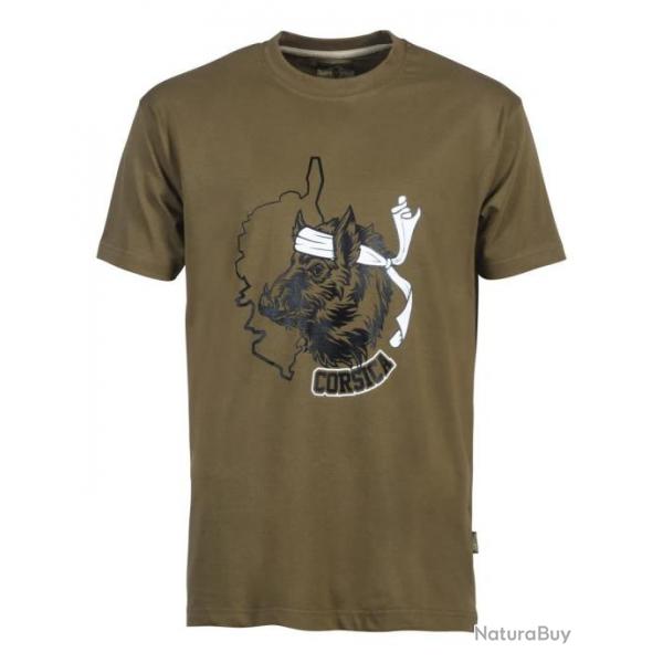 Tee-shirt Percussion Wild Boar Corsica - M