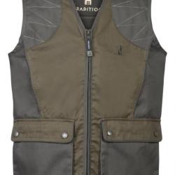 Gilet de chasse Enfant Percussion Tradition - Kaki clair - 10A